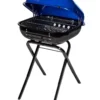 Americana Grills 21.25-in W Ocean Blue Kettle Charcoal Grill