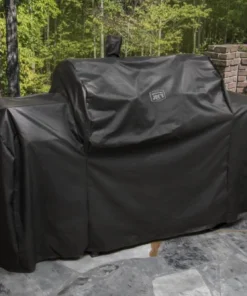 Oklahoma Joe's Grilling Tools & Accessories Longhorn 73.75-in W x 50.25-in H Black Horizontal Smoker Cover -Mmaster Outlet Shop 05114647