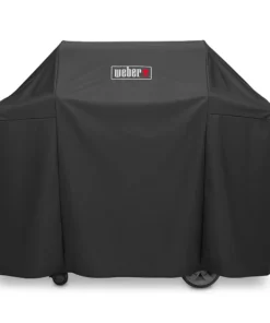 Weber Grilling Tools & Accessories 58-in W x 44.5-in H Black Gas Grill Cover