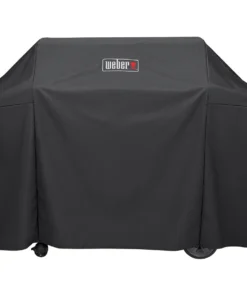 Weber Grilling Tools & Accessories 65-in W x 44.5-in H Black Gas Grill Cover