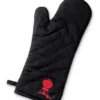 Weber Grilling Tools & Accessories Black Cotton Grill Mitt