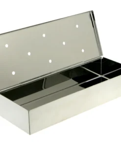 Blue Rhino Grilling Tools & Accessories 1.73-in L x 9.65-in W x 4.06-in H Smoker Box with Hinged Lid 13 Blue Rhino Grilling Tools & Accessories 1.73-in L x 9.65-in W x 4.06-in H Smoker Box with Hinged Lid -Mmaster Outlet Shop 08079935
