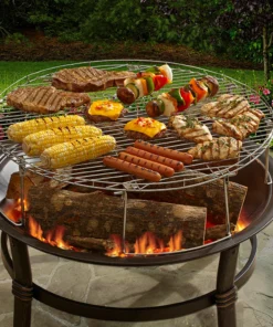 Mr. Bar-B-Q Grill Replacement Parts 25.79-in x 25.79-in Round Plated Steel Cooking Grate 6 Mr. Bar-B-Q Grill Replacement Parts 25.79-in x 25.79-in Round Plated Steel Cooking Grate -Mmaster Outlet Shop 08079952