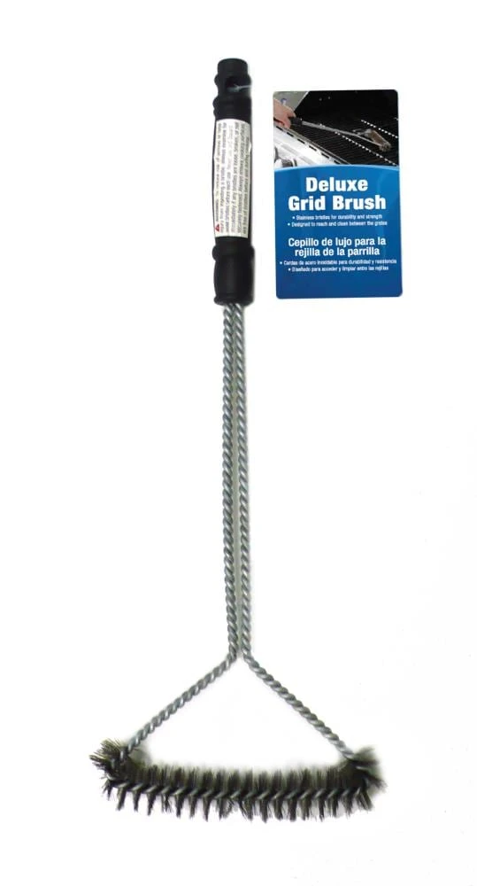 Mr. Bar-B-Q Grilling Tools & Accessories Triangle Plastic 16-in Grill Brush 2 Mr. Bar-B-Q Grilling Tools & Accessories Triangle Plastic 16-in Grill Brush - Image 2