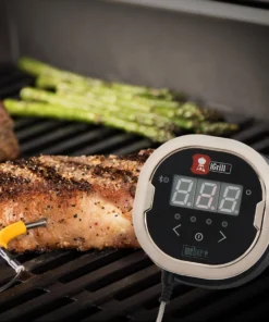 Weber Grill Replacement Parts iGrill Round Bluetooth Compatibility Grill Thermometer -Mmaster Outlet Shop 08200479