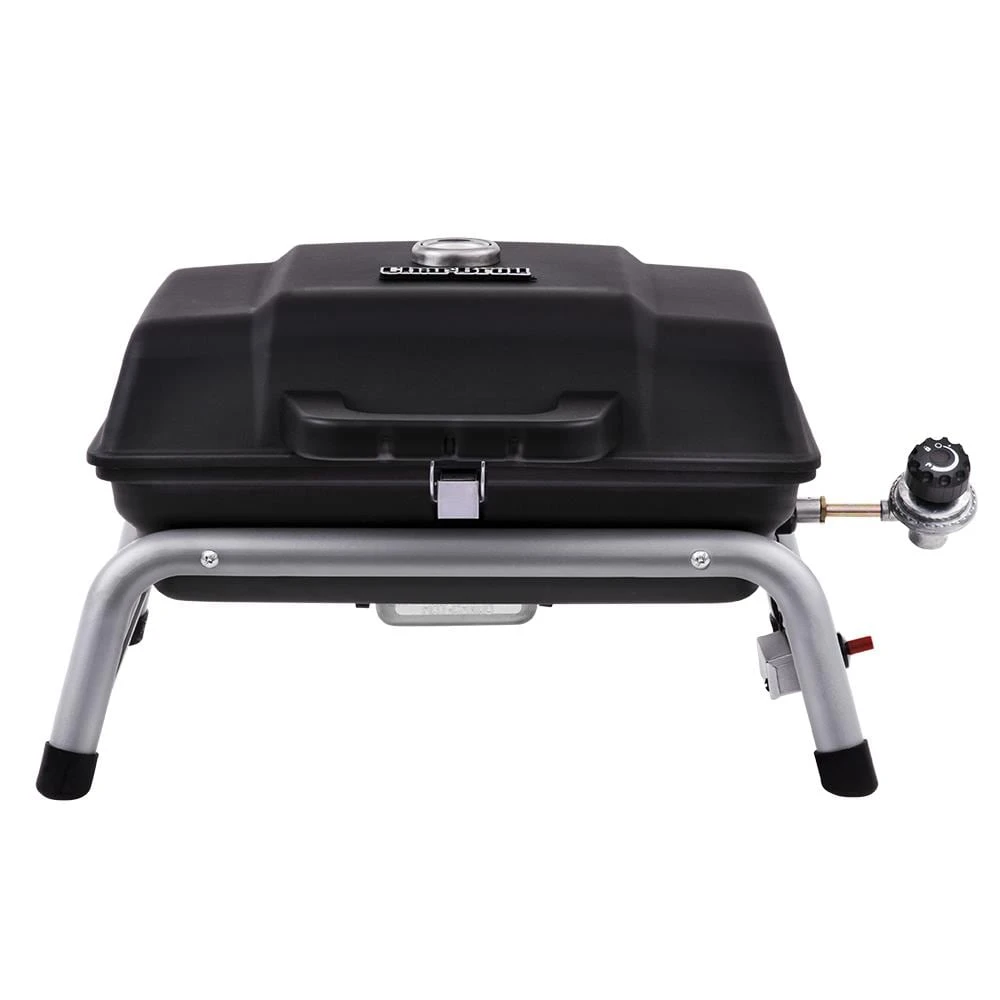 Char-Broil Grills Black 9500-BTU 240-sq in Portable Gas Grill 1 Char-Broil Grills Black 9500-BTU 240-sq in Portable Gas Grill