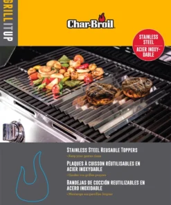 Char-Broil Grilling Tools & Accessories 2-Pack Stainless Steel Grill Sheet(s) -Mmaster Outlet Shop 08574231