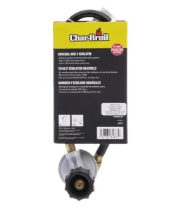 Char-Broil Grilling Fuels 3/8-in Steel Regulator with Hose 8 Char-Broil Grilling Fuels 3/8-in Steel Regulator with Hose -Mmaster Outlet Shop 08608263