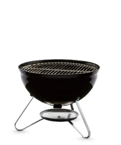 Weber Grills Smokey Joe Silver 14-in W Black Kettle Charcoal Grill -Mmaster Outlet Shop 08722605 scaled
