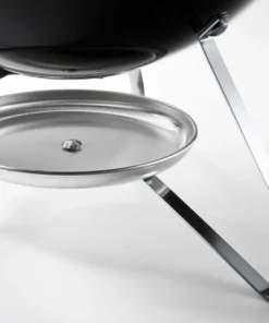 Weber Grills Smokey Joe Silver 14-in W Black Kettle Charcoal Grill -Mmaster Outlet Shop 08722606 scaled