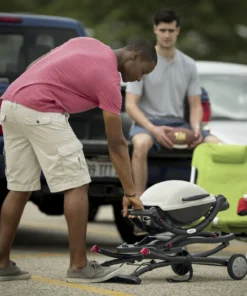 Weber Grilling Tools & Accessories Black Thermoset Plastic Folding Grill Cart -Mmaster Outlet Shop 08746581 scaled