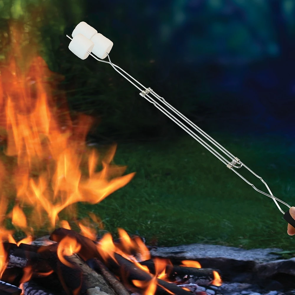 Hershey's Grilling Tools & Accessories S'mores 2-Pack Stainless Steel 2-Prong Fork 2 Hershey's Grilling Tools & Accessories S'mores 2-Pack Stainless Steel 2-Prong Fork - Image 2