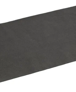 The Gas Grill Splatter Mat Grilling Tools & Accessories Non-Woven Polypropylene Rectangular Black- Soft Touch Grill Mat