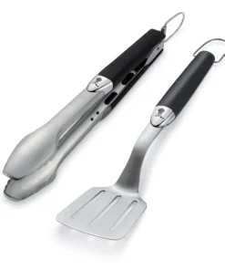 Weber Grilling Tools & Accessories 2-Pack Stainless Steel Tool Set