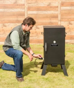Masterbuilt Smokers Analog 530-Sq in Black Electric Smoker -Mmaster Outlet Shop 09458679
