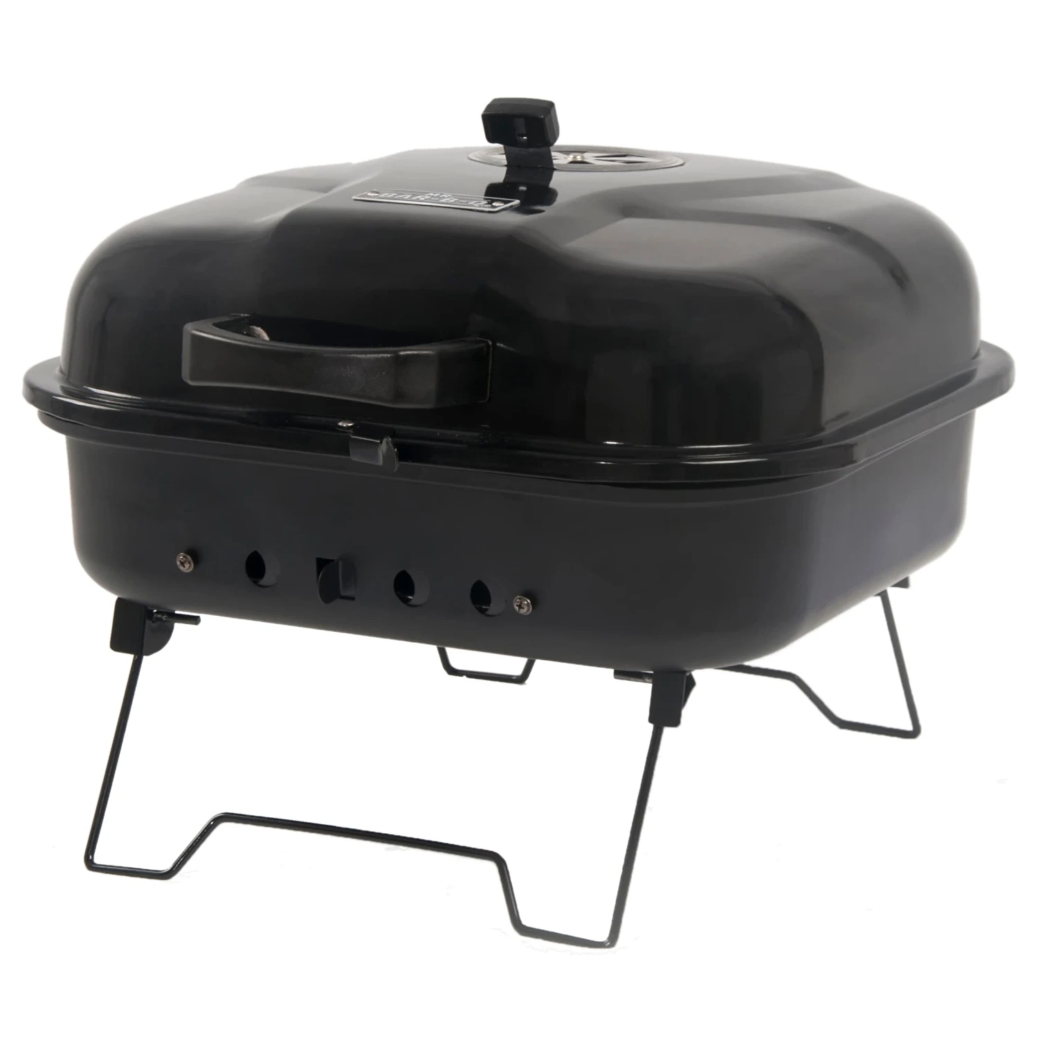 Mr. Bar-B-Q Grills Portable charcoal grill 206-sq in Black/Porcelain Coated Portable Charcoal Grill 1 Mr. Bar-B-Q Grills Portable charcoal grill 206-sq in Black/Porcelain Coated Portable Charcoal Grill