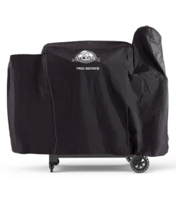 Pit Boss Grilling Tools & Accessories Pro 75-in W x 52-in H Black Horizontal Smoker Cover