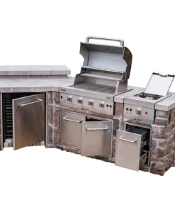Char-Broil Outdoor Kitchens Medallion Built-In Grill Cabinet Double Doors -Mmaster Outlet Shop 10181870