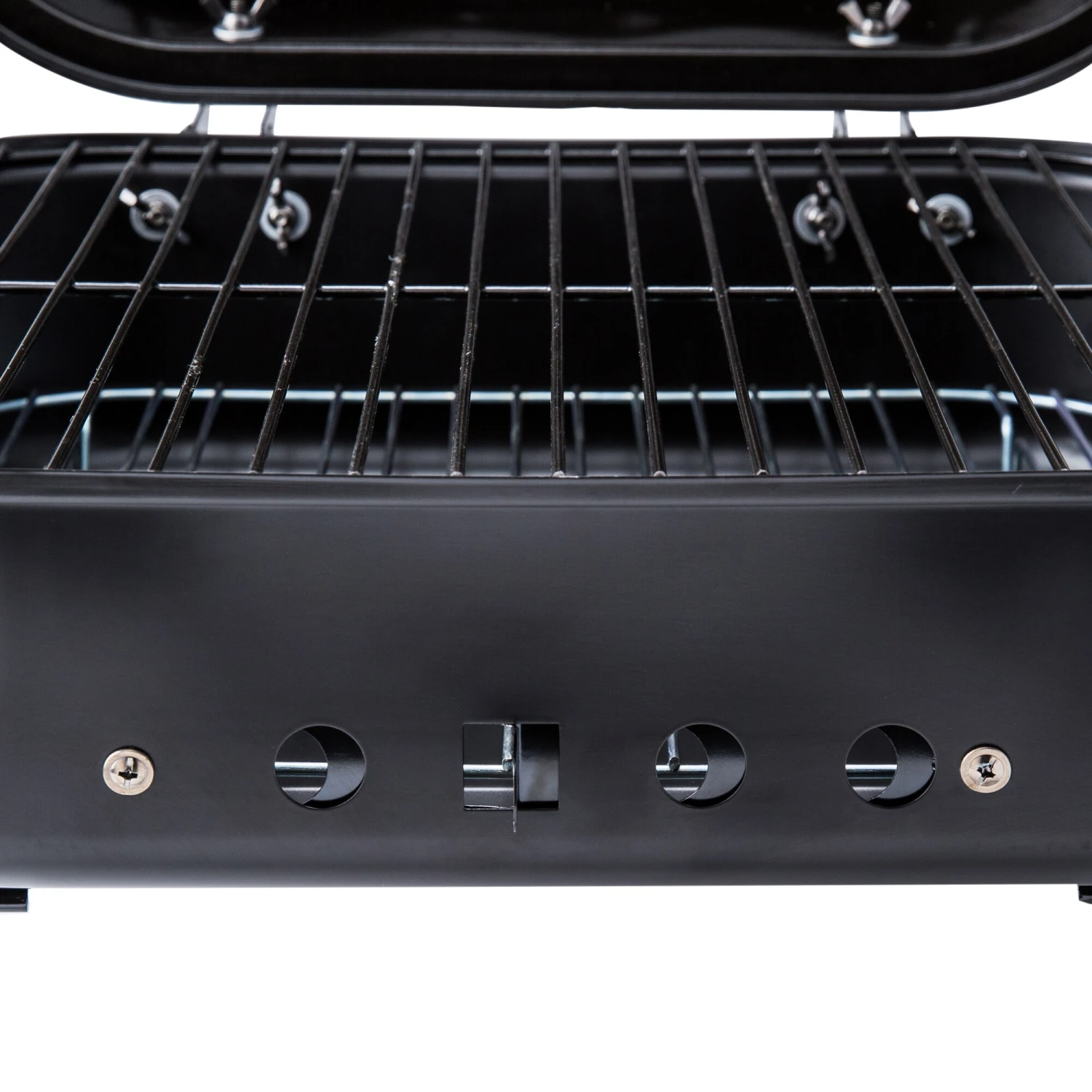 Mr. Bar-B-Q Grills Portable charcoal grill 206-sq in Black/Porcelain Coated Portable Charcoal Grill 4 Mr. Bar-B-Q Grills Portable charcoal grill 206-sq in Black/Porcelain Coated Portable Charcoal Grill - Image 4