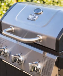 Blue Rhino Grills Black and Silver/Porcelain and Stainless Steel 3-Burner Liquid Propane Gas Grill -Mmaster Outlet Shop 10265199