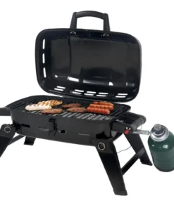 Mr. Bar-B-Q Grills Portable LP gas grill Black/Powder Coated 10000-BTU 178-sq in Portable Gas Grill -Mmaster Outlet Shop 10341194