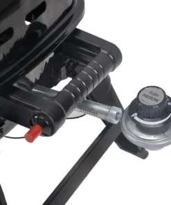 Mr. Bar-B-Q Grills Portable LP gas grill Black/Powder Coated 10000-BTU 178-sq in Portable Gas Grill -Mmaster Outlet Shop 10341197