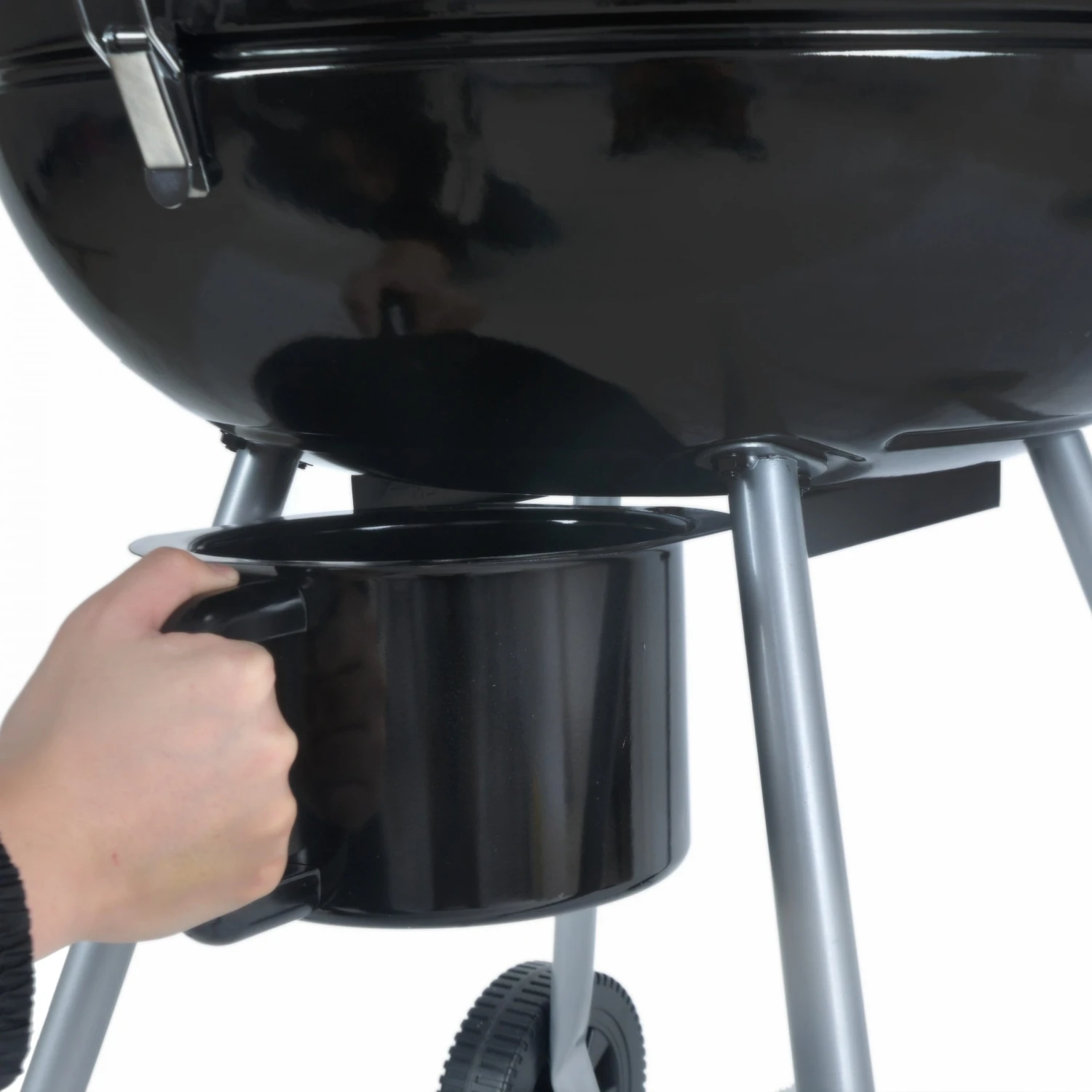 Mr. Bar-B-Q Grills Stand Up Charcoal Grill 22.17-in W Black/Porcelain Kettle Charcoal Grill 12 Mr. Bar-B-Q Grills Stand Up Charcoal Grill 22.17-in W Black/Porcelain Kettle Charcoal Grill - Image 12