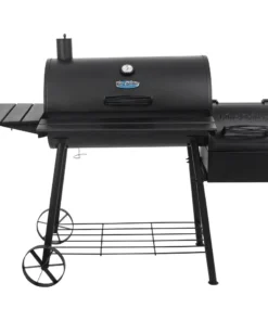 King-Griller Grills Smokin' Ace 30-in W Black Barrel Charcoal Grill