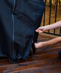 Pit Boss Grilling Tools & Accessories Pro 55.25-in W x 52-in H Black Horizontal Smoker Cover -Mmaster Outlet Shop 10404128 scaled