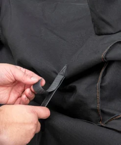 Oklahoma Joe's Grilling Tools & Accessories Rider DLX 55-in W x 49-in H Black Horizontal Smoker Cover -Mmaster Outlet Shop 14221425