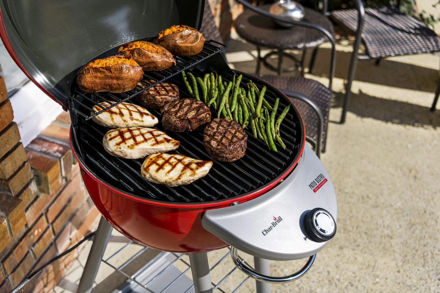 Char-Broil Grills Bistro 1750-Watt Red Infrared Electric Grill 7 Char-Broil Grills Bistro 1750-Watt Red Infrared Electric Grill - Image 7