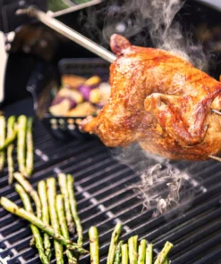 Char-Broil Grilling Tools & Accessories 26.7-in Steel Grill Rotisserie -Mmaster Outlet Shop 14763676 scaled