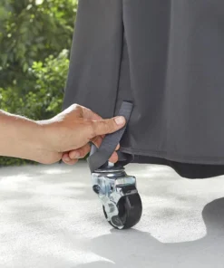 Weber Grilling Tools & Accessories SmokeFire EX4 24inches 29-in W x 44.5-in H Black Charcoal Grill Cover -Mmaster Outlet Shop 15681610