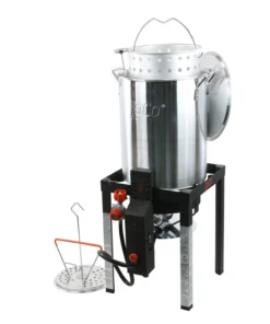 LoCo COOKERS Turkey Fryers, Cookers, & Pots 30-Quart 20-lb. Cylinder Electronic Ignition Gas Turkey Fryer Turkey Fryer