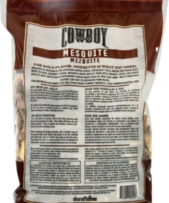Cowboy Charcoal Grilling Fuels Mesquite 180 Cubic Inch(Es) Wood Chips -Mmaster Outlet Shop 16088826