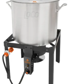 LoCo COOKERS Turkey Fryers, Cookers, & Pots Loco 60qt Boiling Kit with Twist and Steam/Sure Spark
