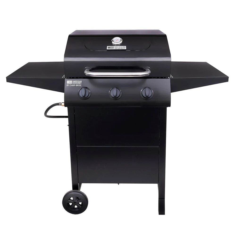American Gourmet Grills Black 3-Burner Liquid Propane Gas Grill 1 American Gourmet Grills Black 3-Burner Liquid Propane Gas Grill