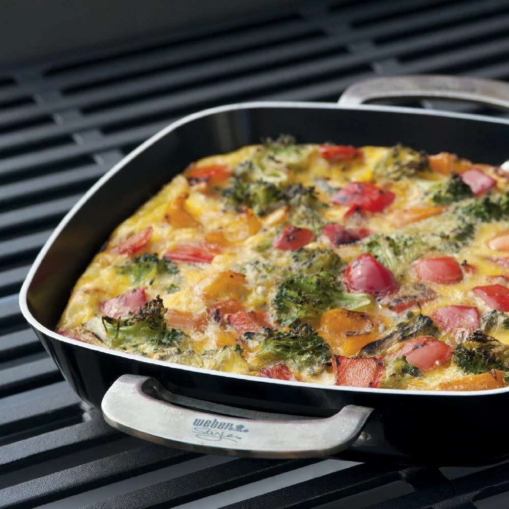 Weber Grilling Tools & Accessories Ceramic Non-Stick Grill Pan Set 2 Weber Grilling Tools & Accessories Ceramic Non-Stick Grill Pan Set - Image 2