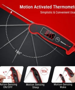 ThermoPro Grill Thermometers Thermocouple Rectangle Grill Thermometer -Mmaster Outlet Shop 16510877