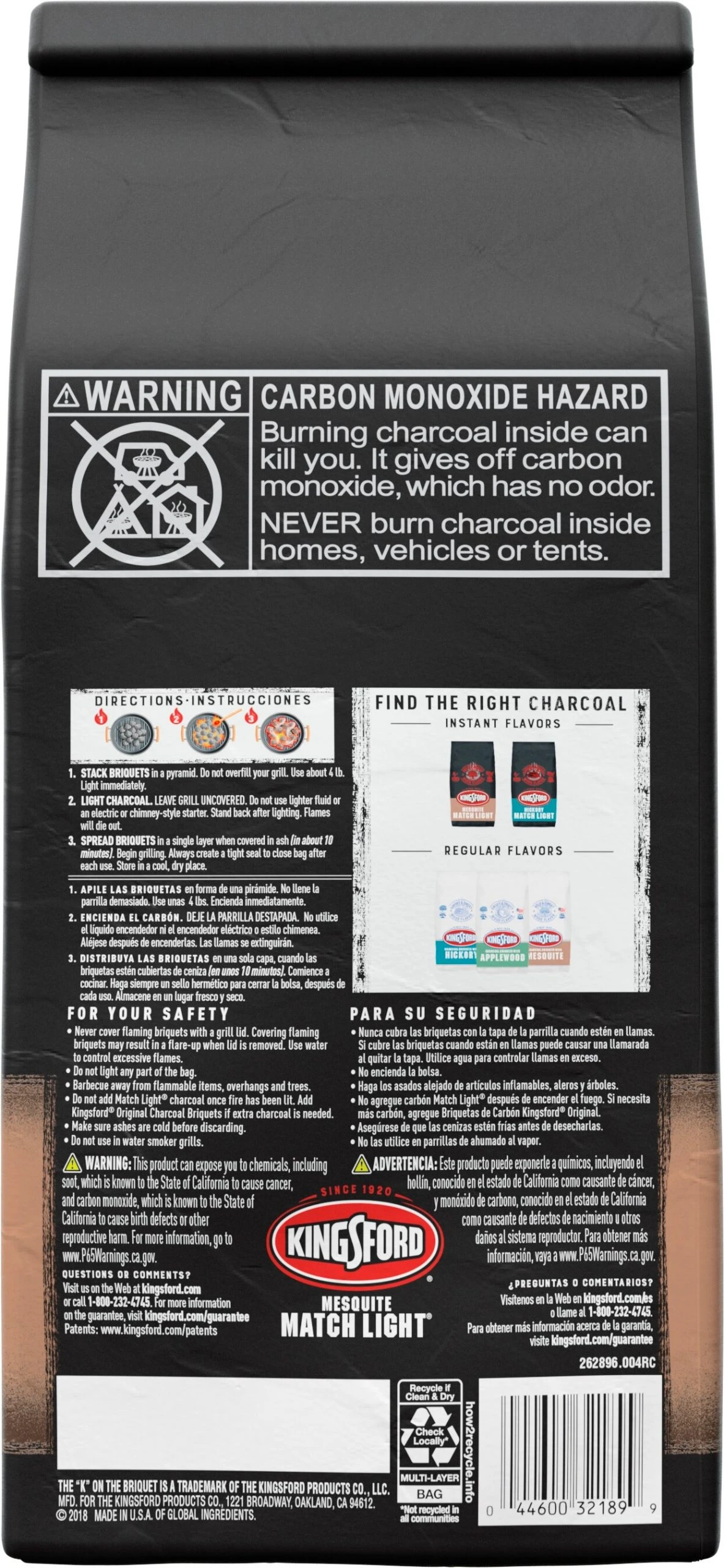 Kingsford Grilling Fuels Match Light 4-lb Mesquite Charcoal Briquettes 2 Kingsford Grilling Fuels Match Light 4-lb Mesquite Charcoal Briquettes - Image 2