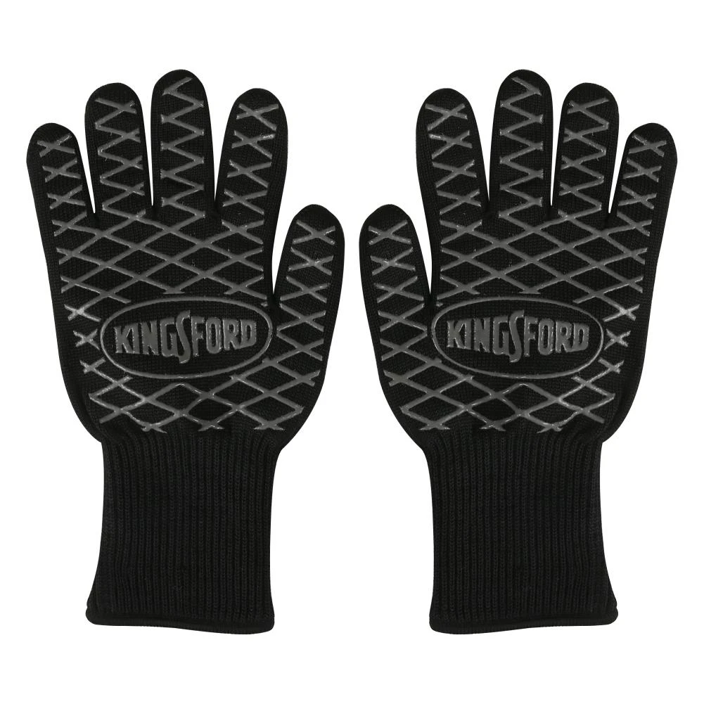 Kingsford Grilling Tools & Accessories Black Aramid Fiber Grill Gloves 3 Kingsford Grilling Tools & Accessories Black Aramid Fiber Grill Gloves - Image 3