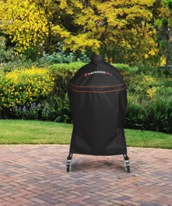 Kamado Joe Grilling Tools & Accessories Classic Joe 18-in W x 52-in H Black Charcoal Grill Cover -Mmaster Outlet Shop 17902173