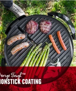 George Foreman Grills 1600-Watt Silver Electric Grill -Mmaster Outlet Shop 18136808