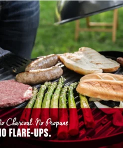 George Foreman Grills 1600-Watt Silver Electric Grill -Mmaster Outlet Shop 18136809