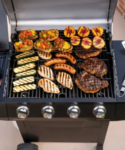 Char-Broil Grills Performance Black 4-Burner Liquid Propane Gas Grill with 1 Side Burner -Mmaster Outlet Shop 18385839