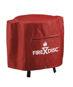 FIREDISC Grilling Tools & Accessories 12-in W x 11-in H Fireman Red Gas Grill Cover