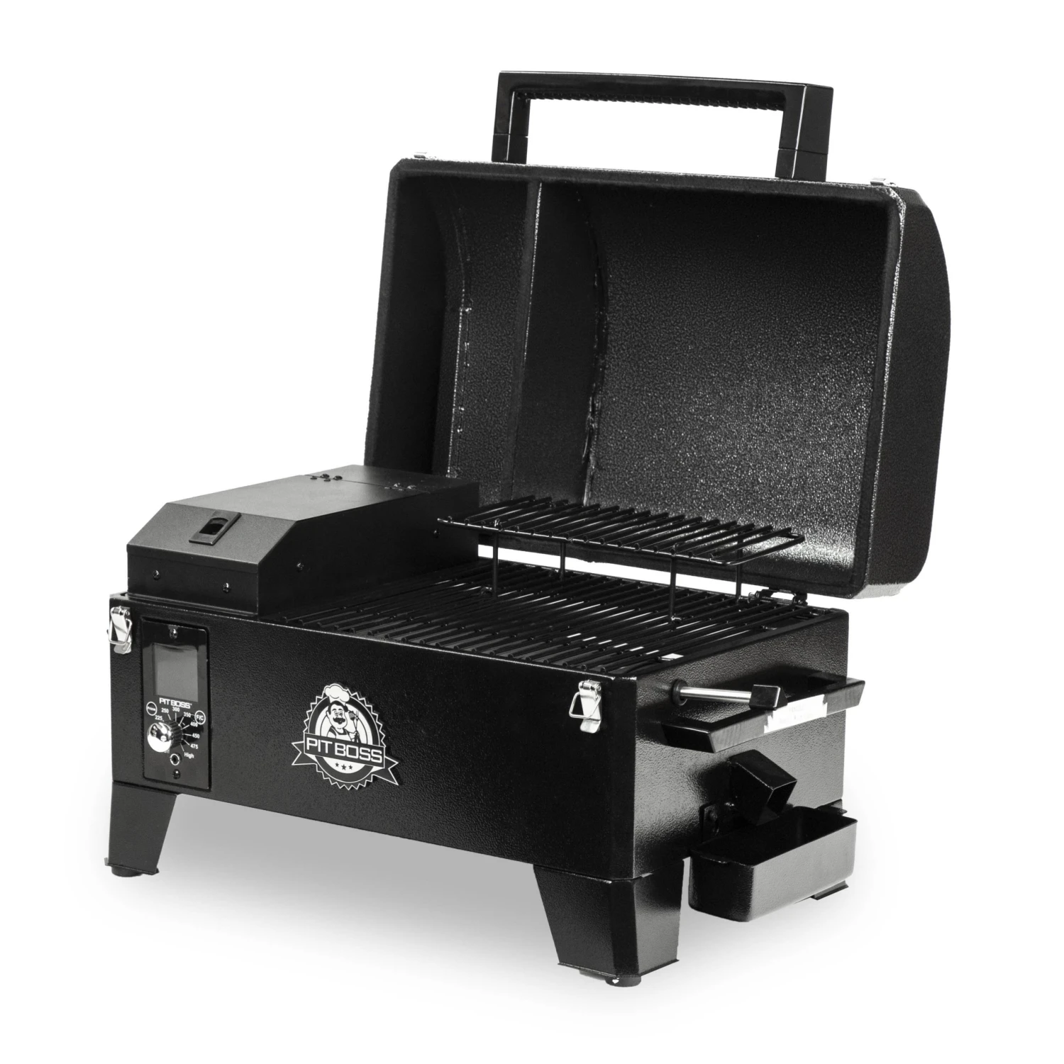 Pit Boss Grills 256-sq in Black Pellet Grill 2 Pit Boss Grills 256-sq in Black Pellet Grill - Image 2