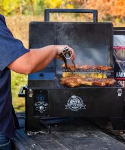 Pit Boss Grills 256-sq in Black Pellet Grill 16 Pit Boss Grills 256-sq in Black Pellet Grill -Mmaster Outlet Shop 41964597 scaled