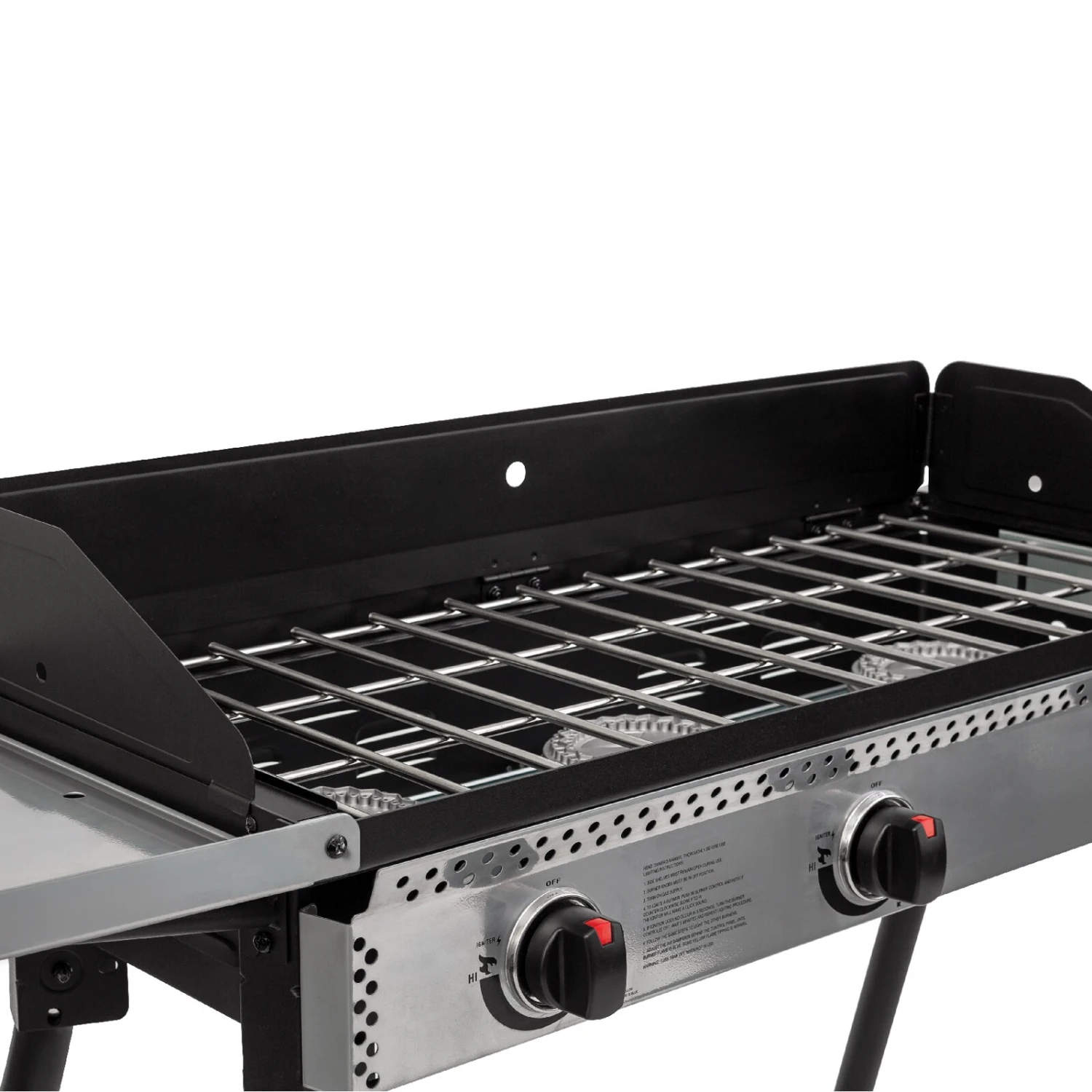 Char-Griller Grills Silver 3-Burner Liquid Propane Gas Grill 5 Char-Griller Grills Silver 3-Burner Liquid Propane Gas Grill - Image 5
