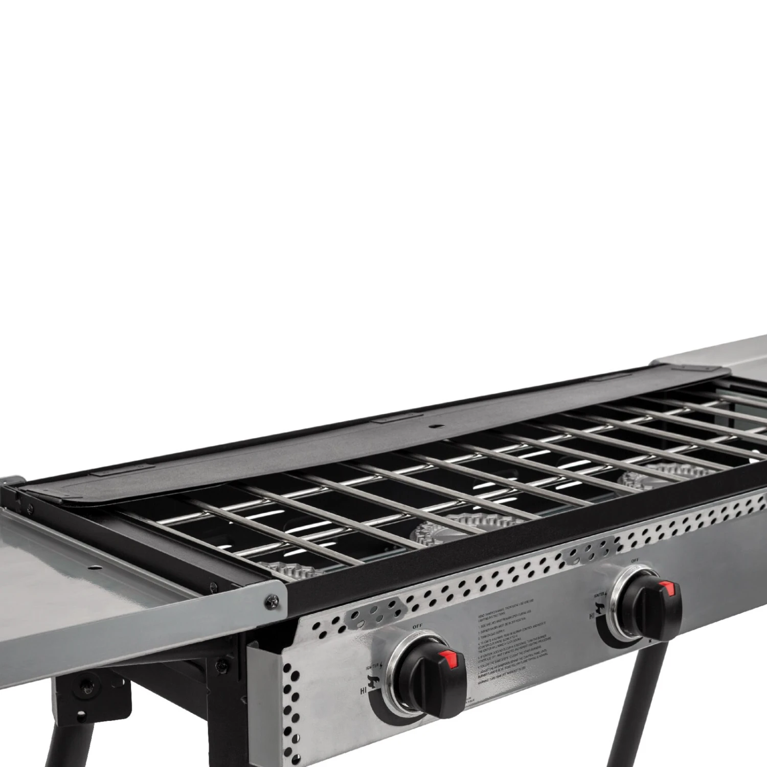 Char-Griller Grills Silver 3-Burner Liquid Propane Gas Grill 6 Char-Griller Grills Silver 3-Burner Liquid Propane Gas Grill - Image 6